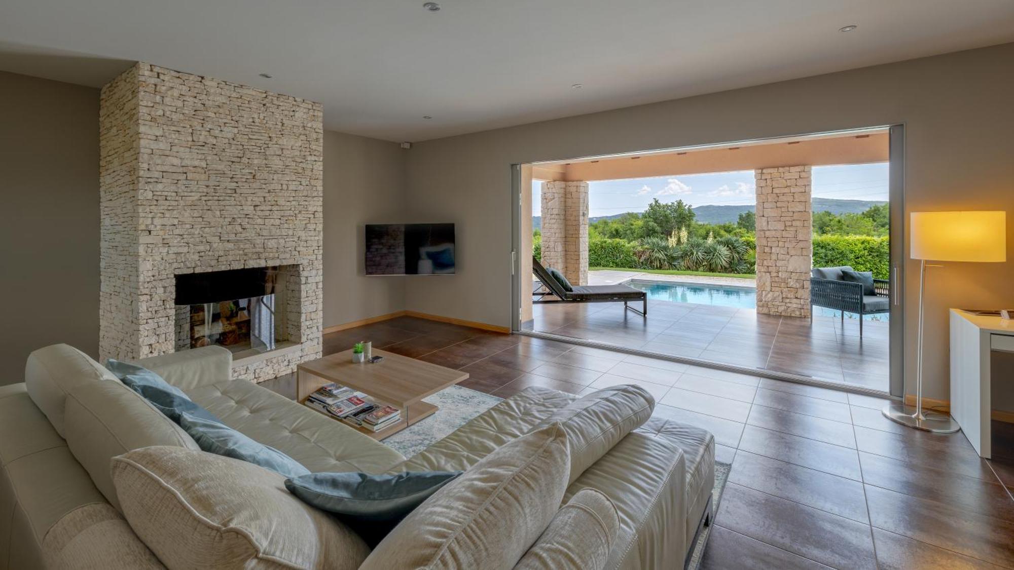 Villa Labin In Zartinj - Luxury Privacy Heated Pool With Auto Cover Екстер'єр фото